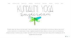 Desktop Screenshot of kundaliniyogamsterdam.com